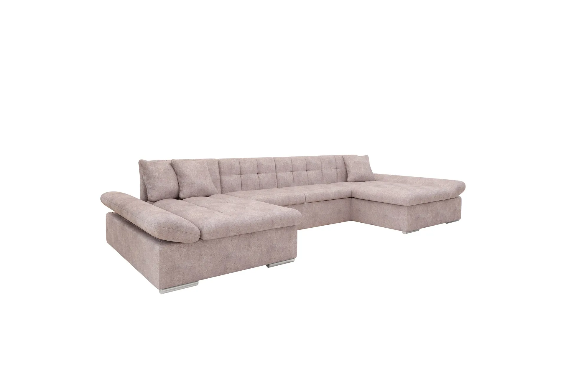 Dewitt Vuodedivaanisohva, kaksoisdivaani, 5-istuttava, Rosa